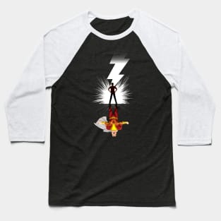 Shazam Baseball T-Shirt